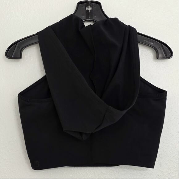 BuffBunny Collection Colorado Crop Hoodie Sports Bra Longline Cropped Vest Top - Picture 4 of 9